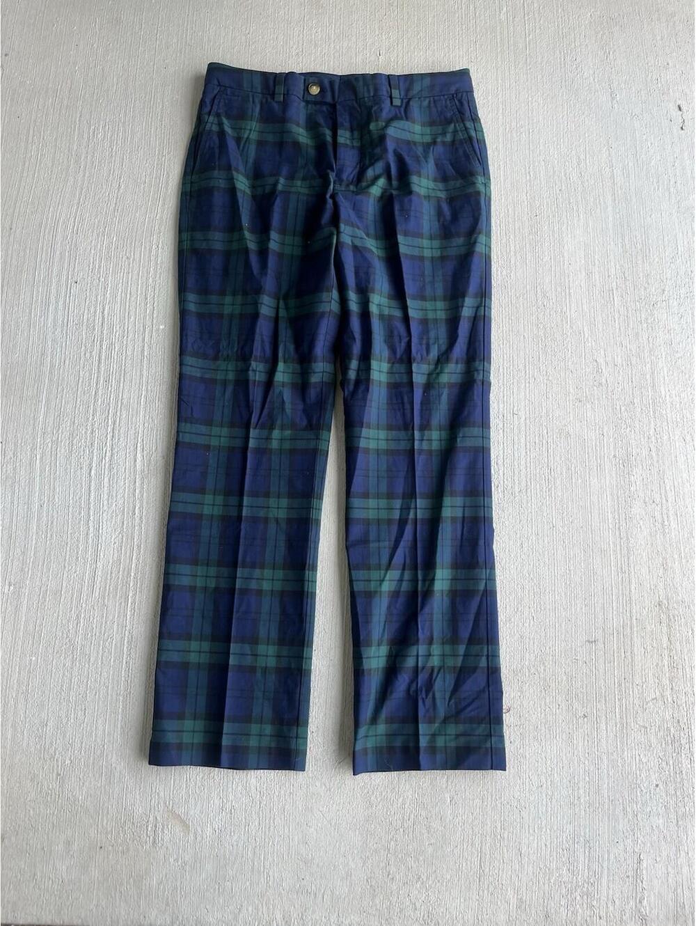Vineyard Vines Black Watch Tartan Plaid Pants 32x30